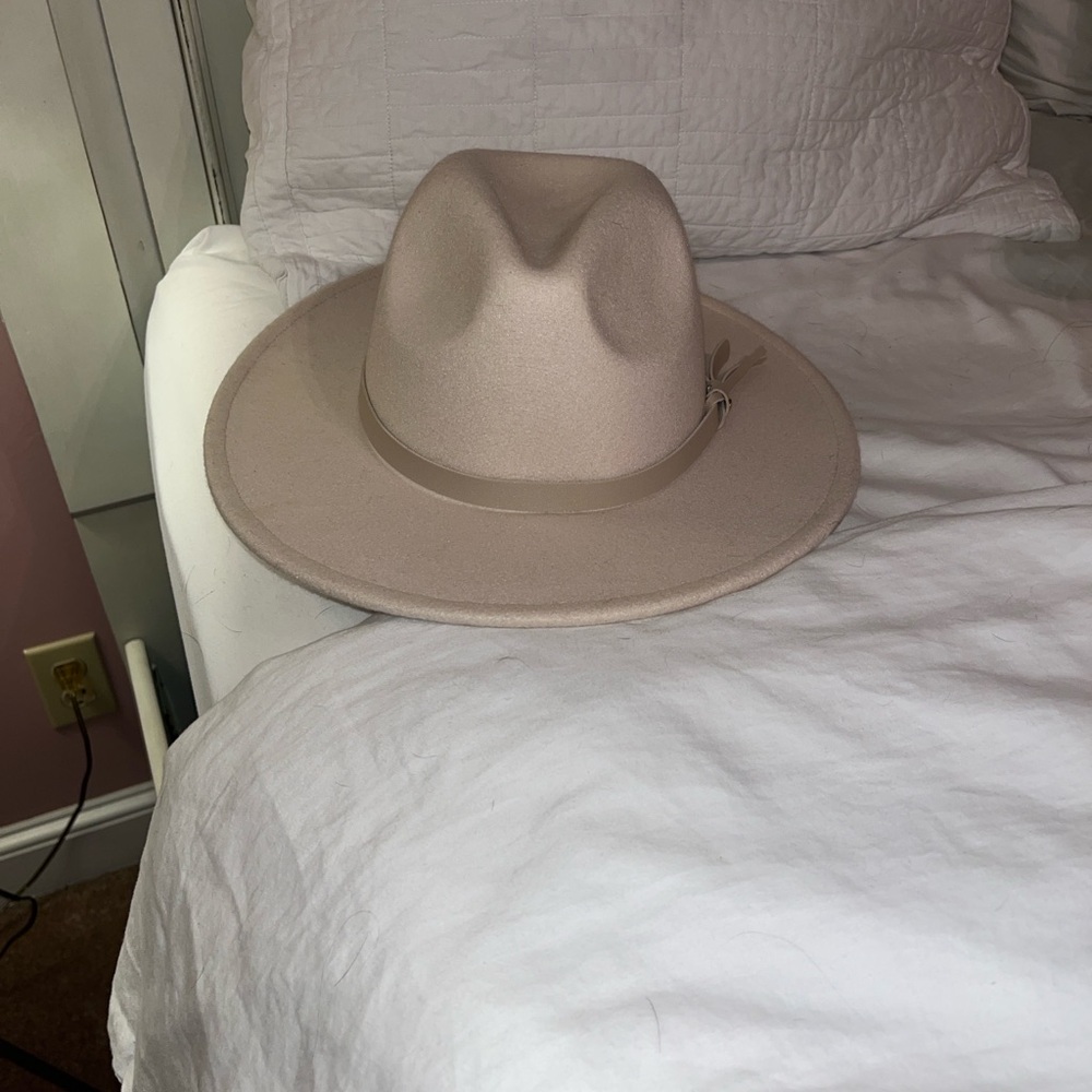 Dry Goods Light Beige Fedora Hat